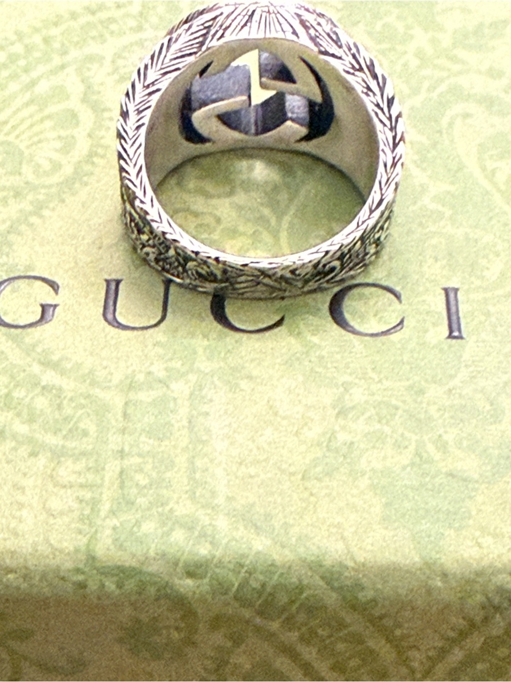 Gucci sterling Silver Ring & Wallet - Picture 16 of 16
